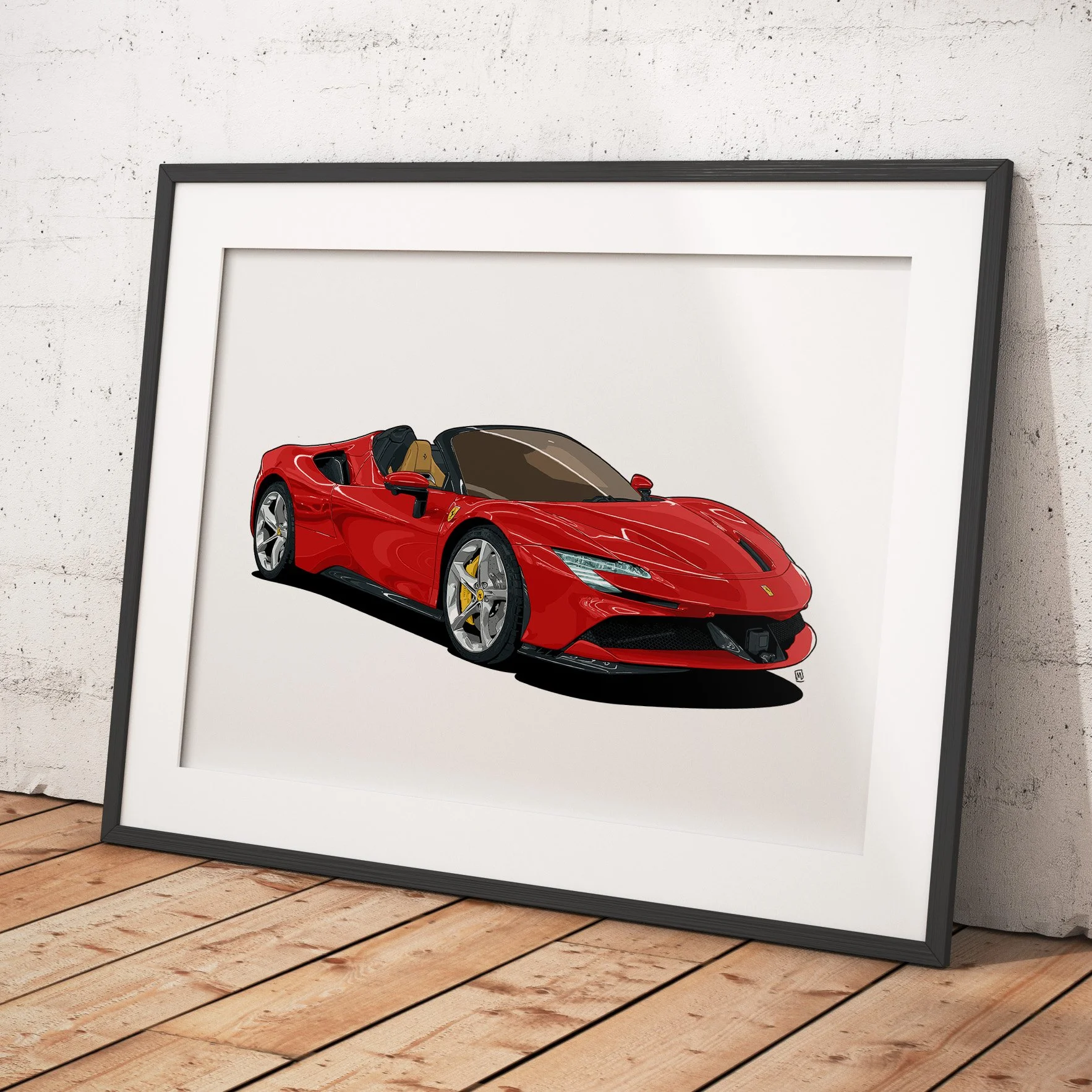 DEATH NYC DB18 アートポスター フェラーリ250 Ferrari Ferrari 250 GTO smashes world auction record fetching US